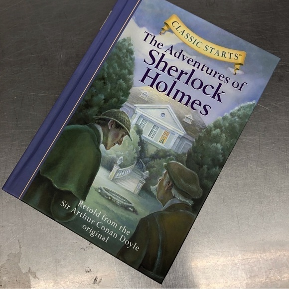 Classic Starts: The Adventures of Sherlock Holmes, Hardback book. - Picture 1 of 6